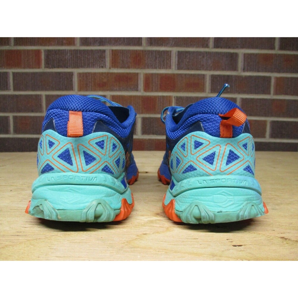 La Sportiva Womens Bushido II 2037-C Blue Green Hiking Shoes Sneakers Size 9.5 - Picture 11 of 16
